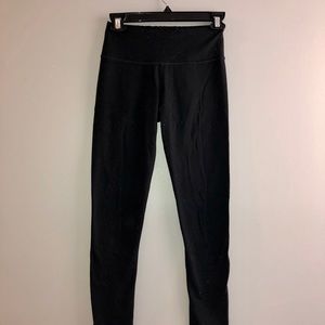 Black High Waist Ankle Length Leggings Size XS